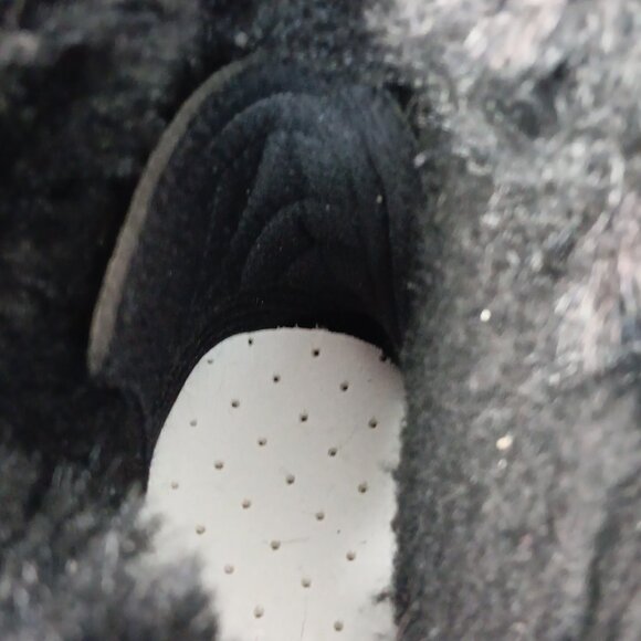 Sz 7.5 Cougar Dubliner Storm Black Suede High Top Sneaker Fur Lined READ VN - Picture 10 of 14